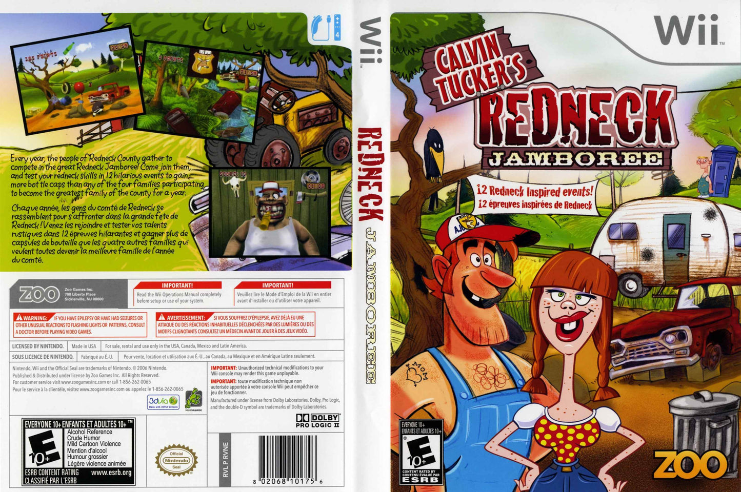 Calvin Tucker's Redneck Jamboree Cover Art - WOI Solutions