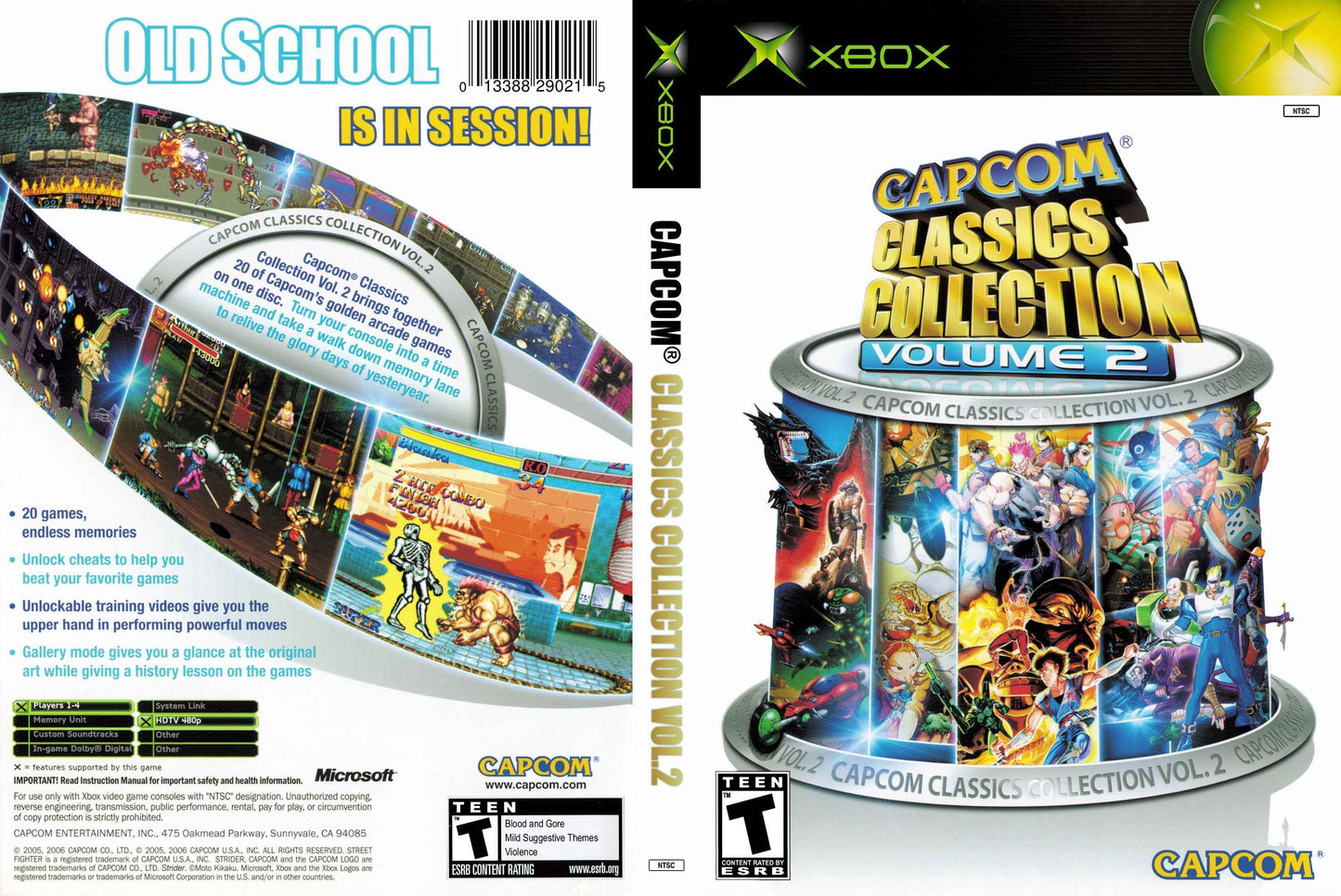 Capcom Classics Collection Vol. 2 Cover Art - WOI Solutions