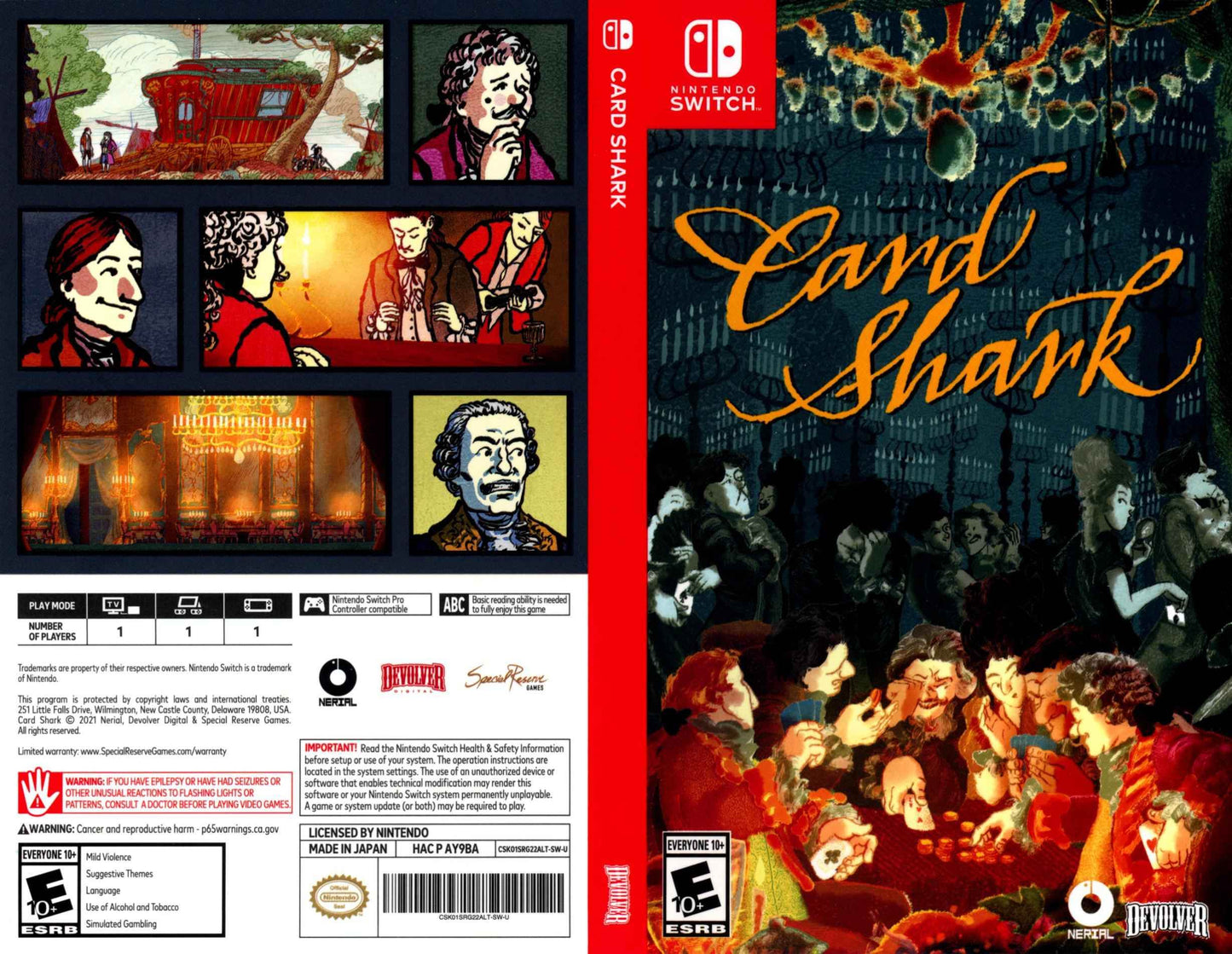 Card Shark Cover Art - WOI Solutions