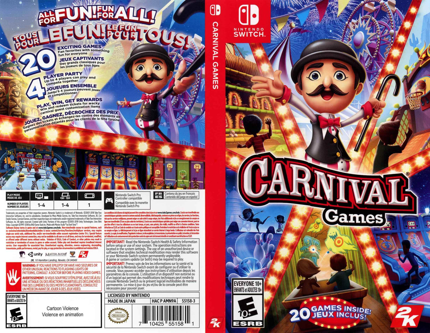Carnival Games Cover Art - WOI Solutions