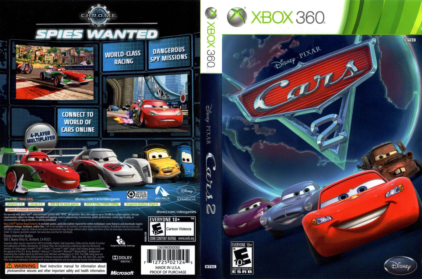 Cars 2 Cover Art - WOI Solutions