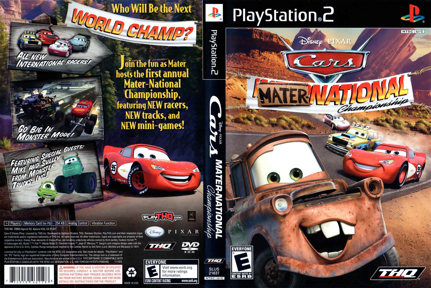 Cars Mater-National Cover Art - WOI Solutions