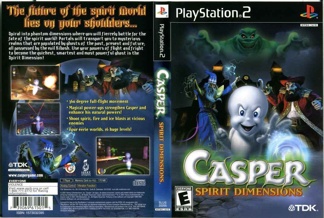 Casper Spirit Dimensions Cover Art - WOI Solutions