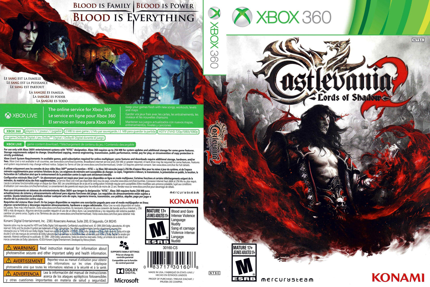 Castlevania Lords of Shadow 2 Cover Art - WOI Solutions