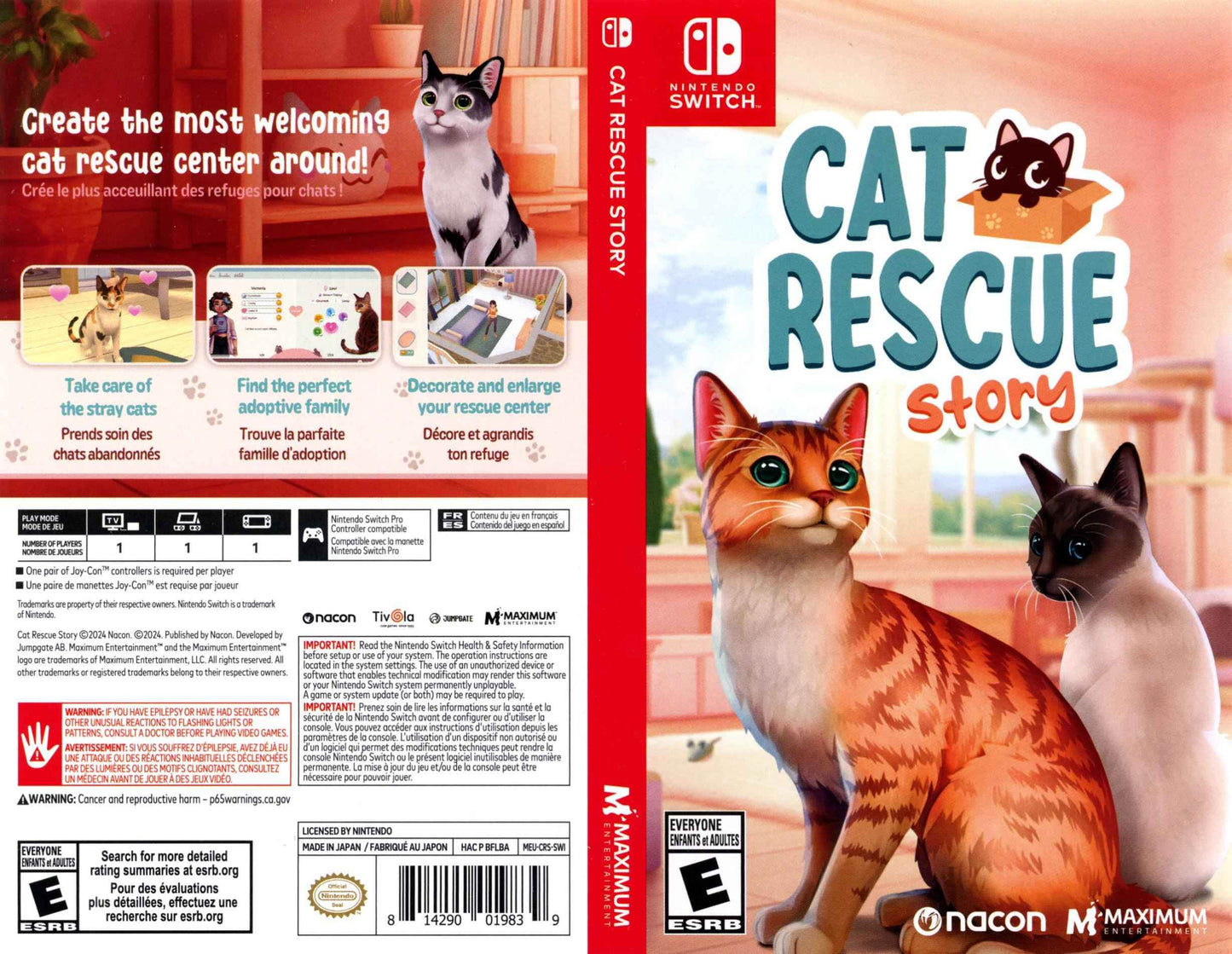 Cat Rescue Story Cover Art - WOI Solutions