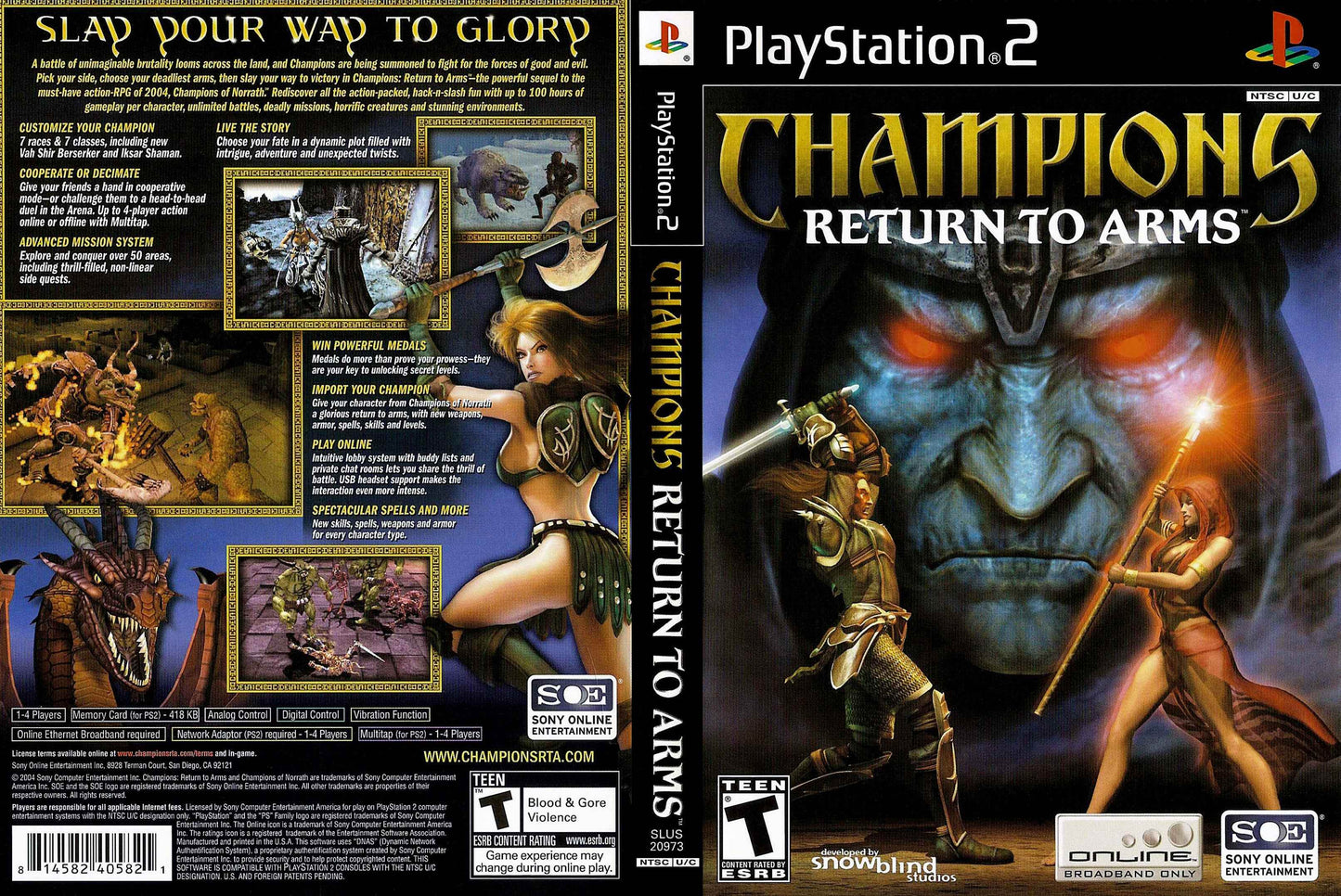 Champions Return To Arms Cover Art - WOI Solutions