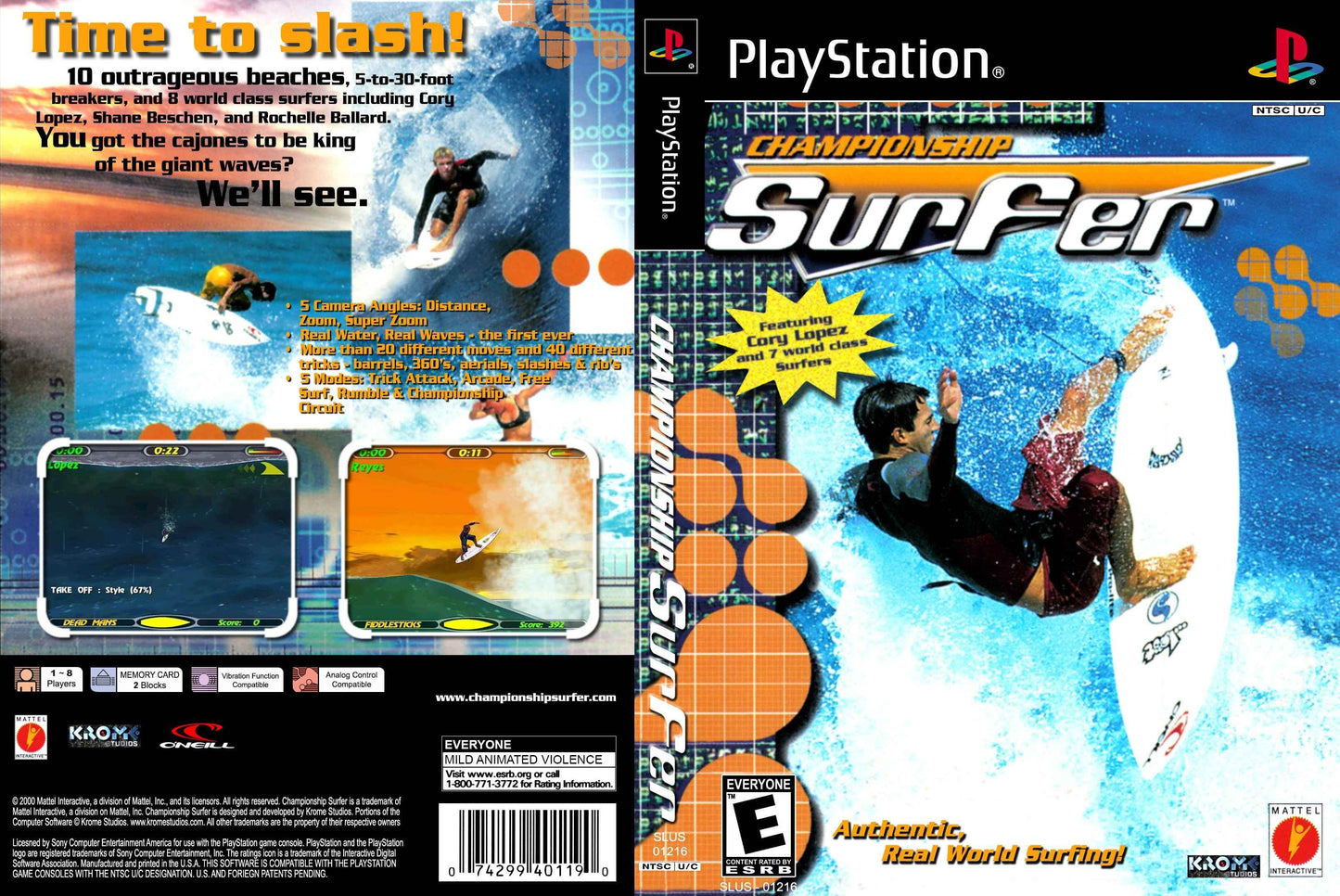 Championship Surfer Cover Art - WOI Solutions