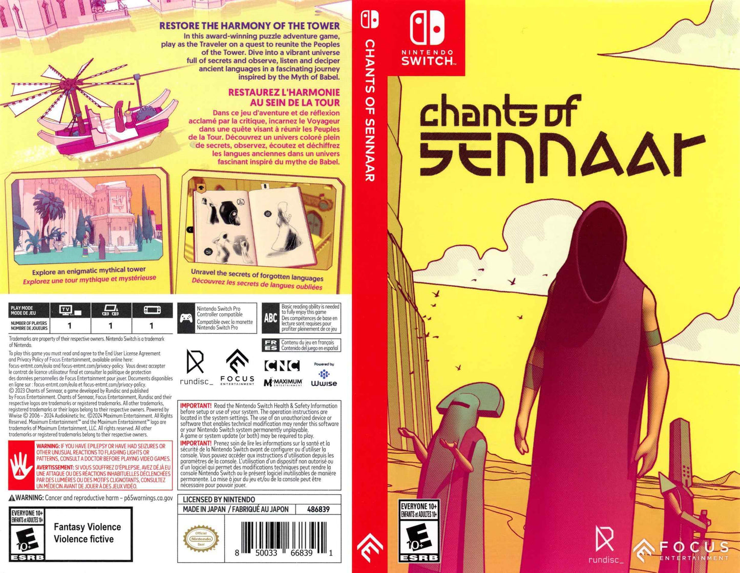 Chants of Sennaar Cover Art - WOI Solutions