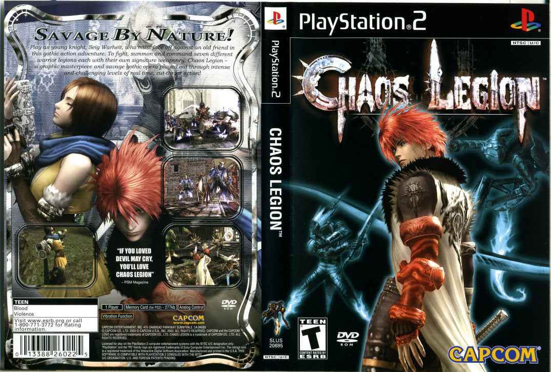 Chaos Legion Cover Art - WOI Solutions