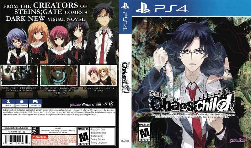 Chaos;Child Cover Art - WOI Solutions