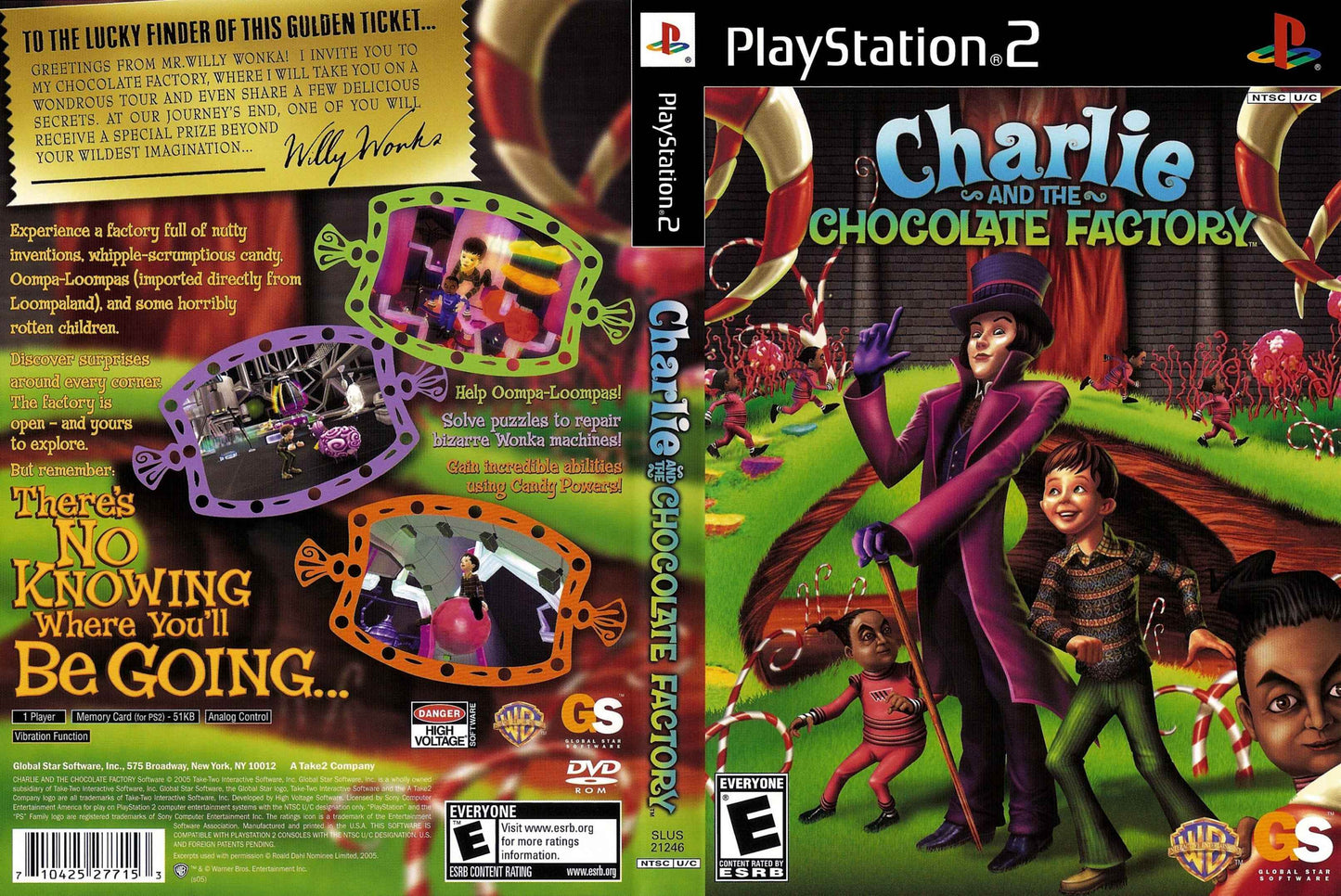 Charlie And The Chocolate Factory Cover Art - WOI Solutions