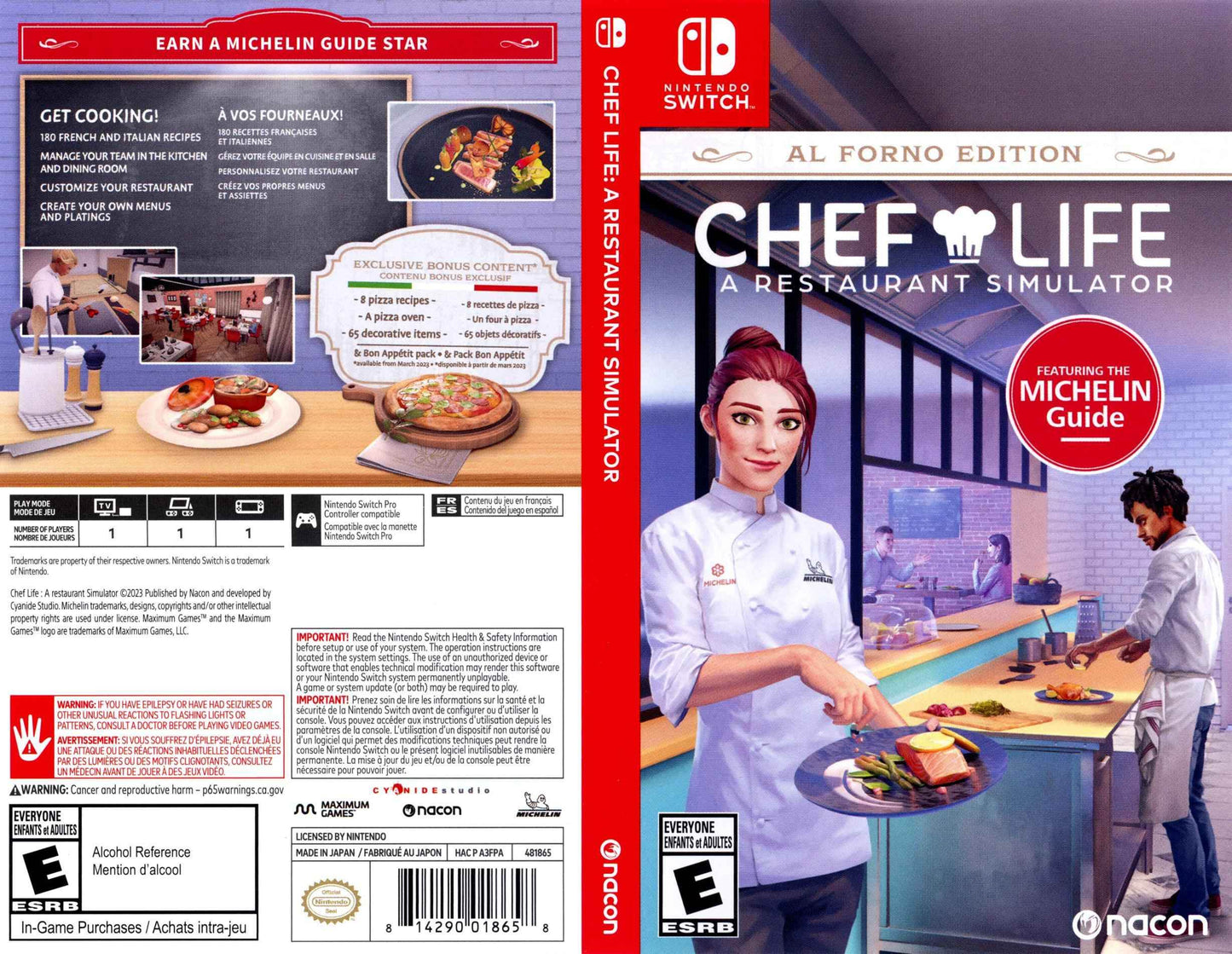 Chef Life A Restaurant Simulator Cover Art - WOI Solutions