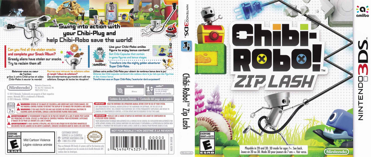 Chibi-Robo! Zip Lash Cover Art - WOI Solutions