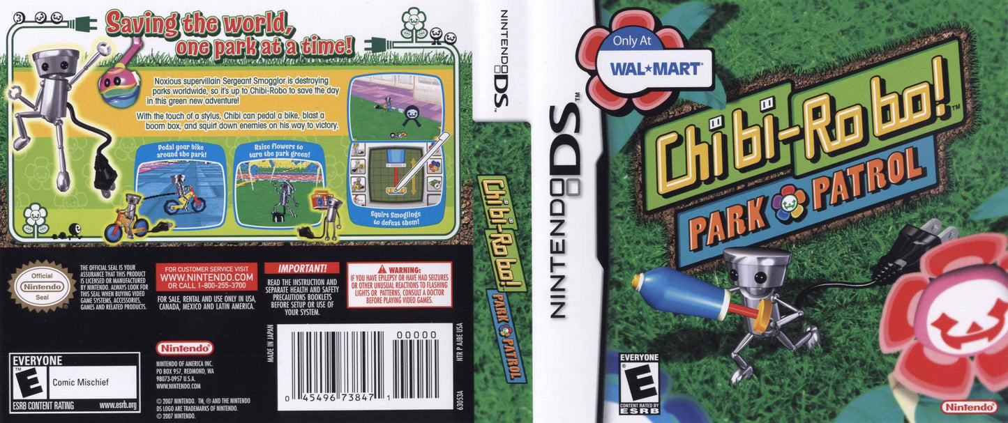Chibi Robo Park Patrol Cover Art - WOI Solutions