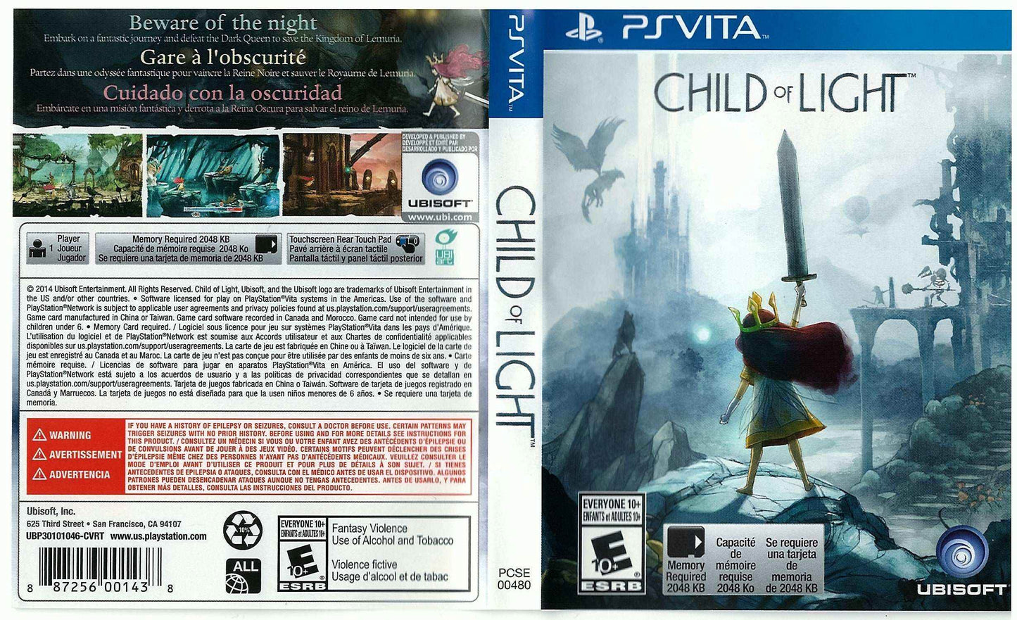 Child of Light Cover Art - WOI Solutions