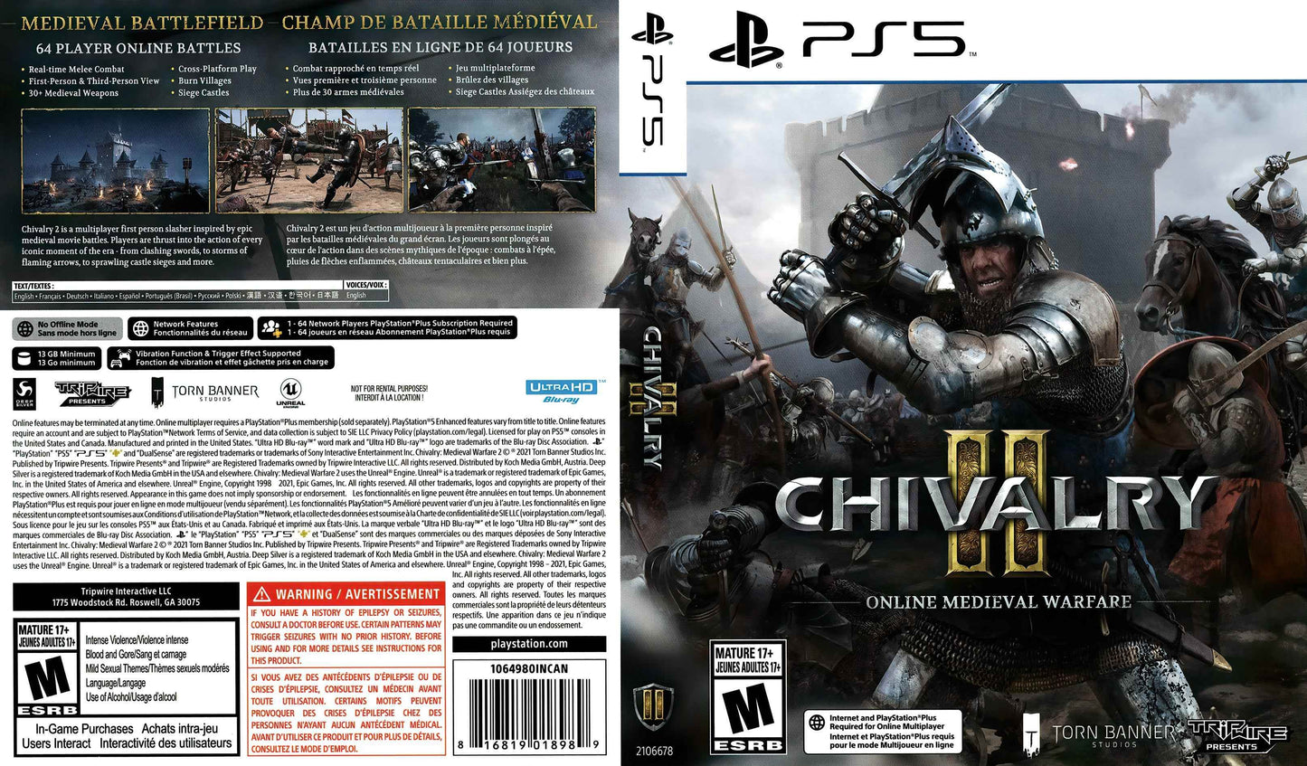 Chivalry 2 Cover Art - WOI Solutions