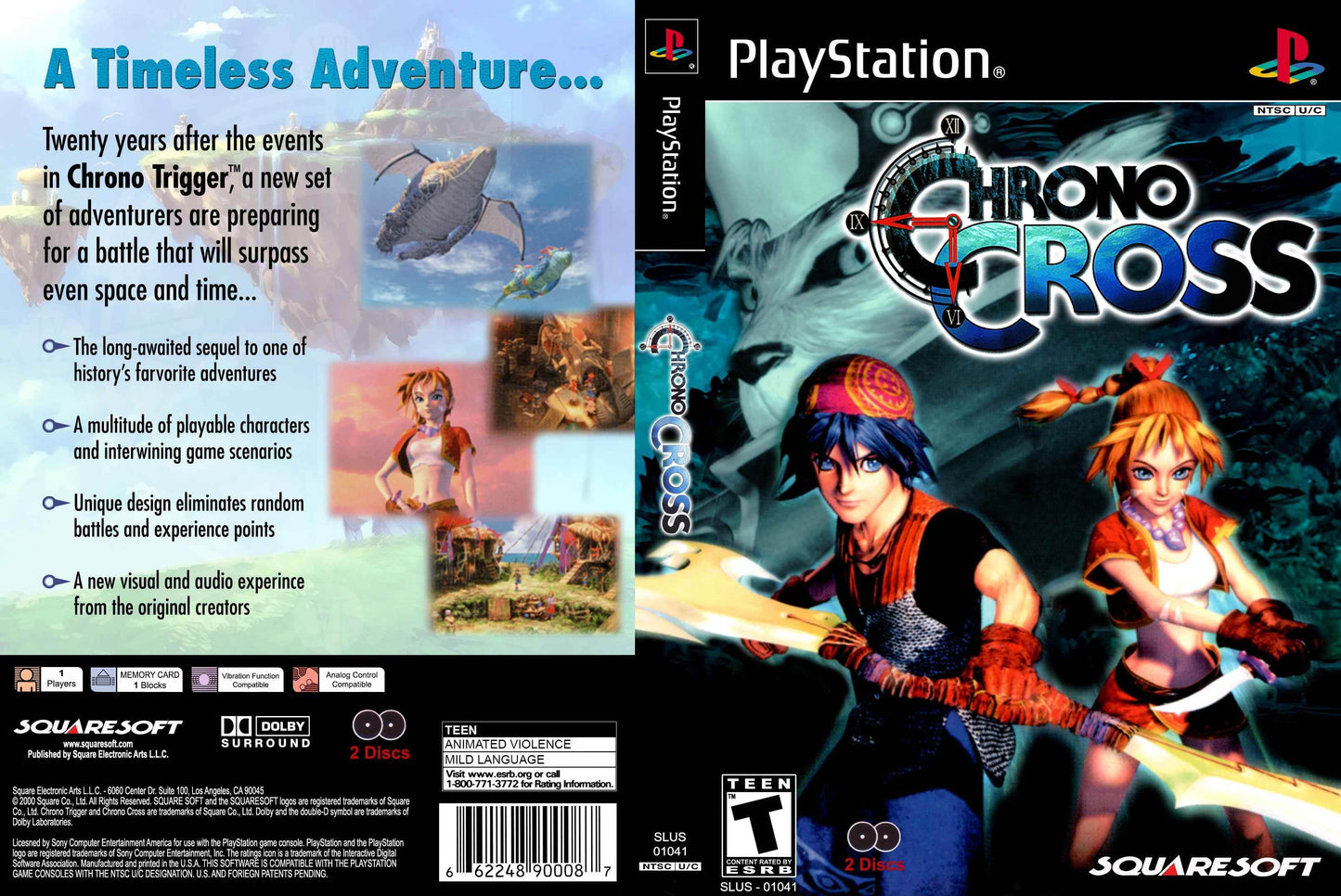 Chrono Cross Cover Art - WOI Solutions
