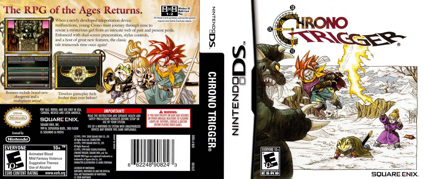 Chrono Trigger Cover Art - WOI Solutions