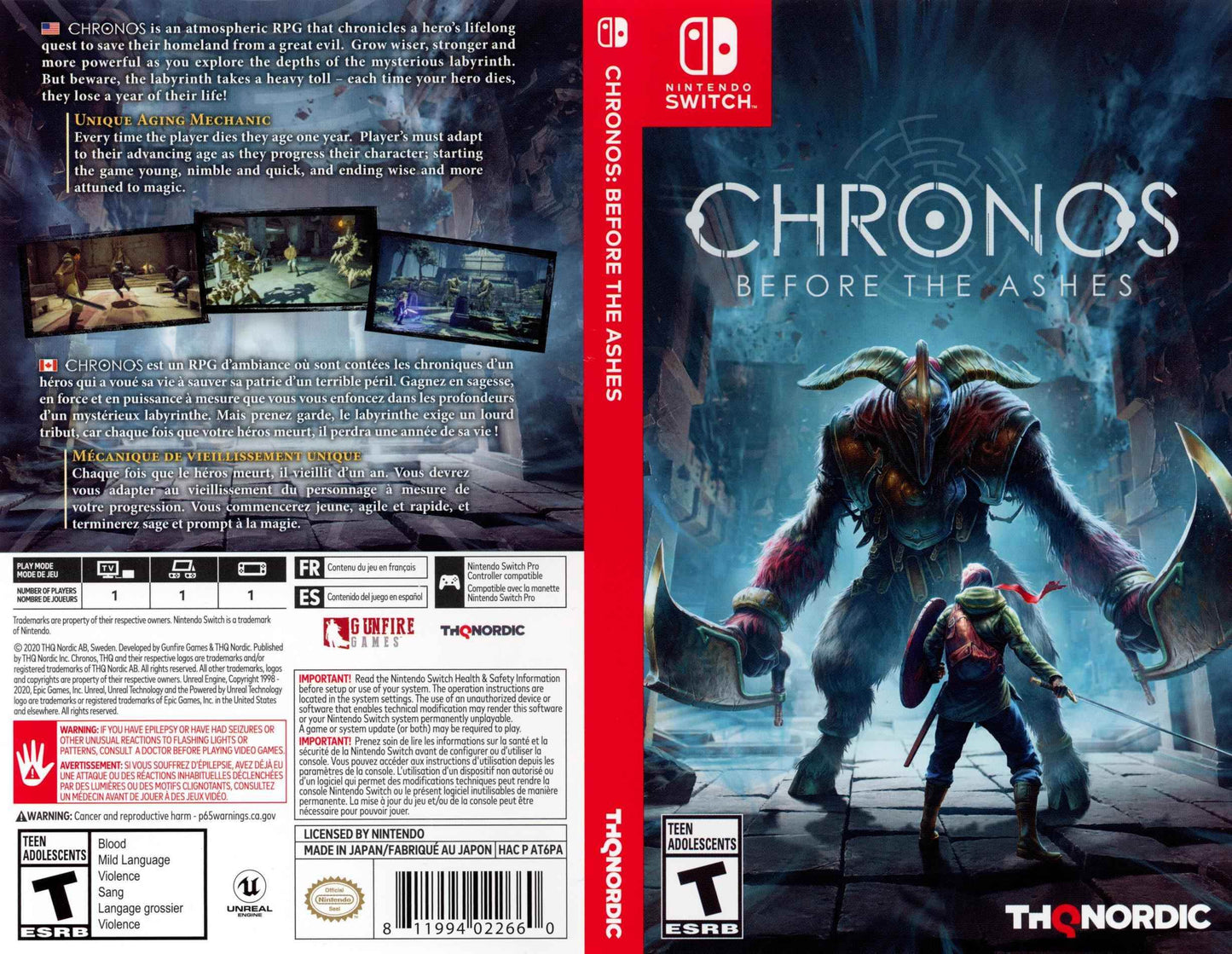 Chronos Before the Ashes Cover Art - WOI Solutions