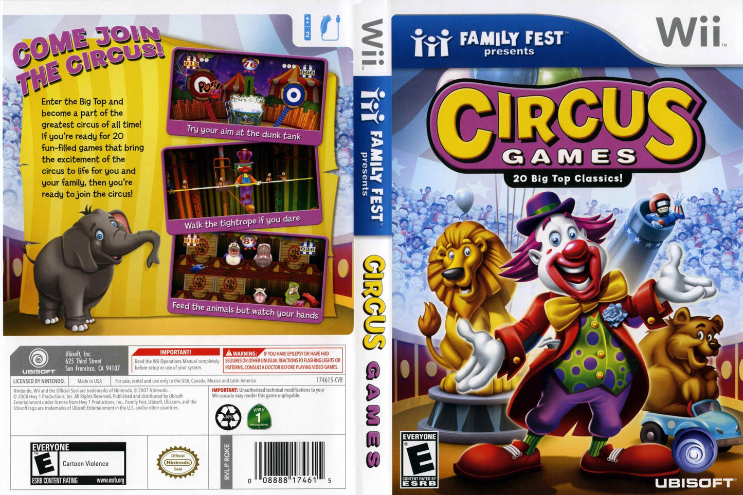 Circus Games Cover Art - WOI Solutions