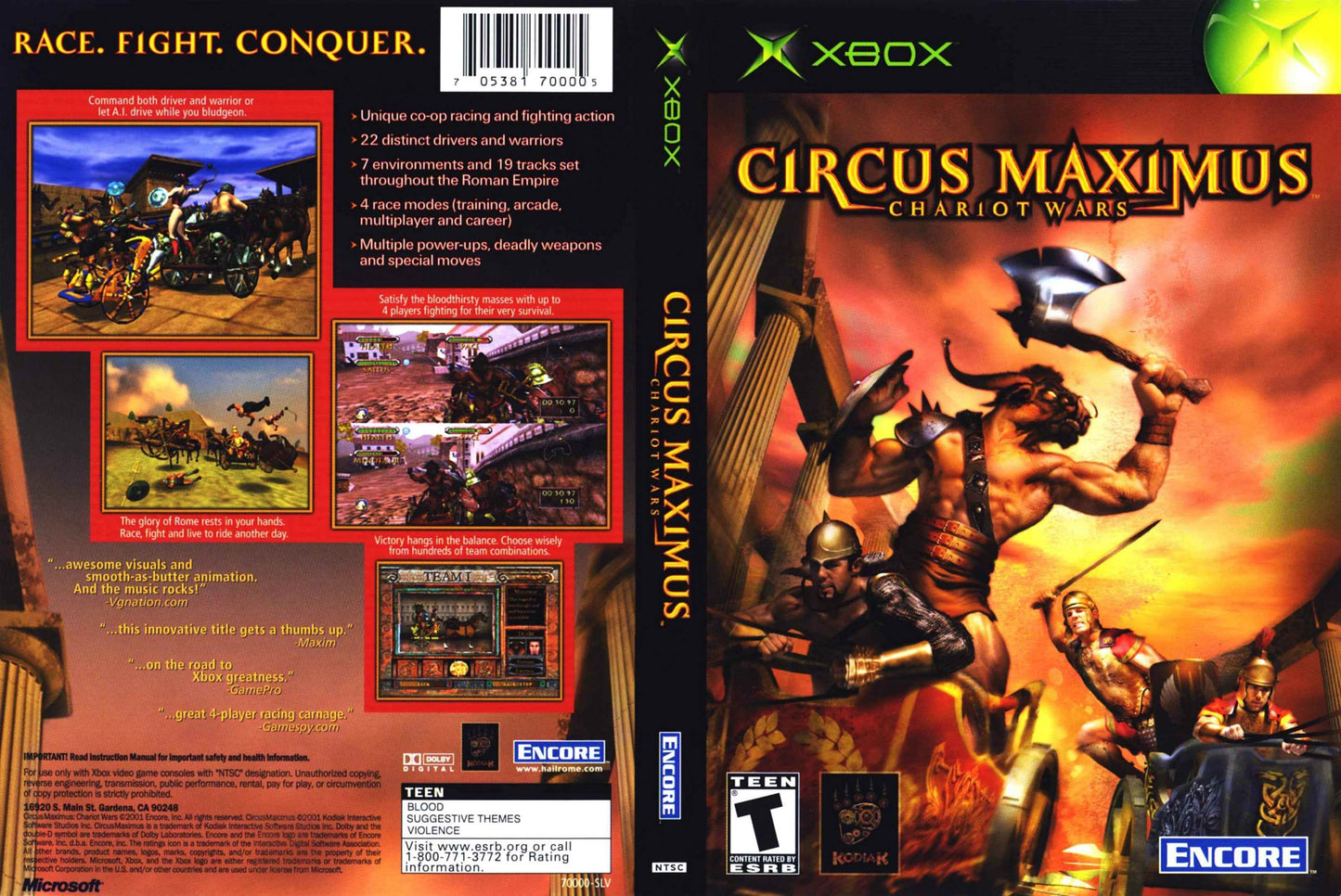 Circus Maximus Chariot Wars Cover Art - WOI Solutions