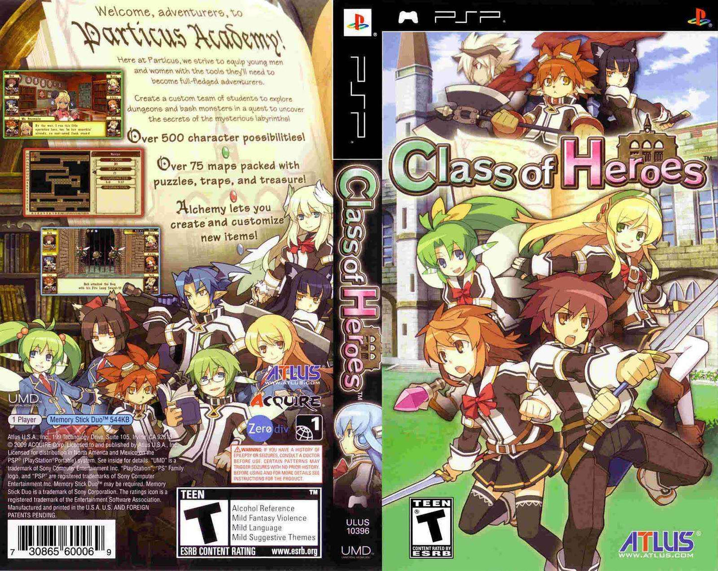 Class of Heroes Cover Art - WOI Solutions