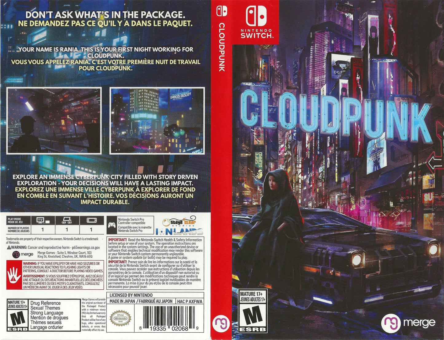 Cloudpunk Cover Art - WOI Solutions