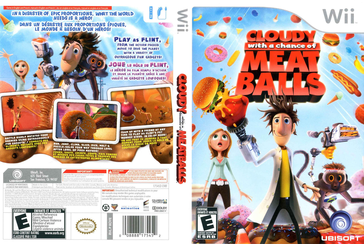 Cloudy with a Chance of Meatballs Cover Art - WOI Solutions