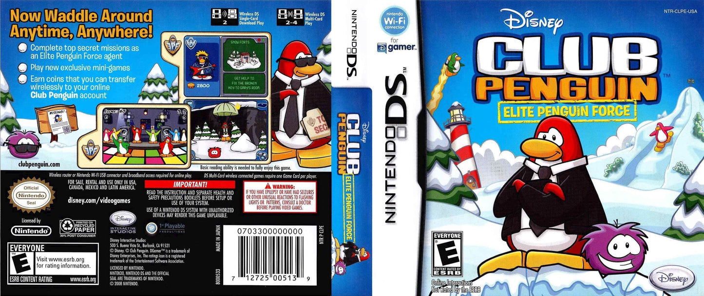 Club Penguin Elite Penguin Force Cover Art - WOI Solutions