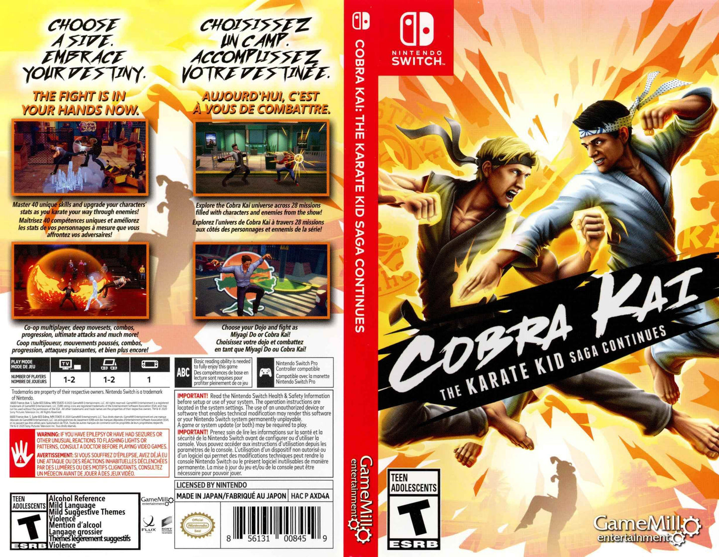 Cobra Kai The Karate Kid Saga Continues Cover Art - WOI Solutions