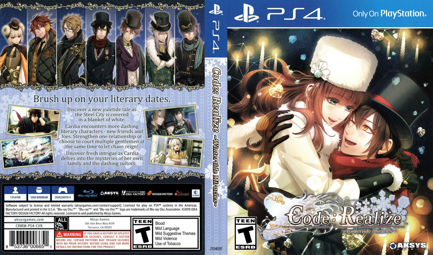 Code Realize - Wintertide Miracles Cover Art - WOI Solutions