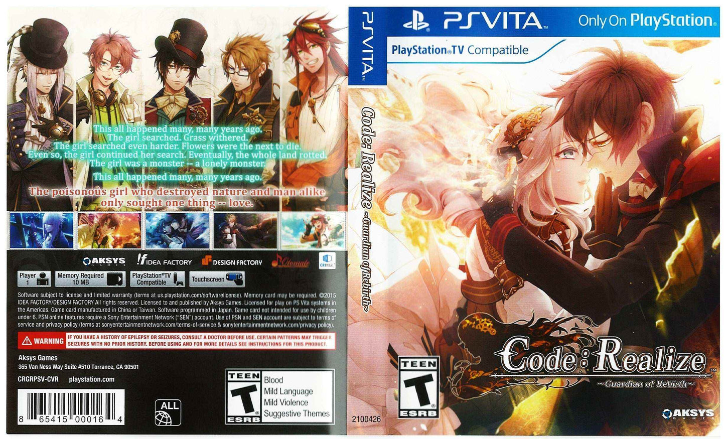 Code Realize Guardian of Rebirth Cover Art - WOI Solutions