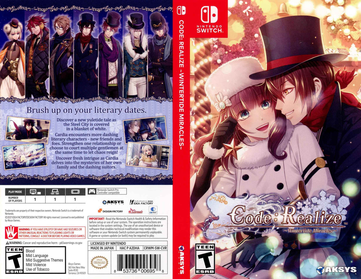 Code Realize Wintertide Miracles Cover Art - WOI Solutions