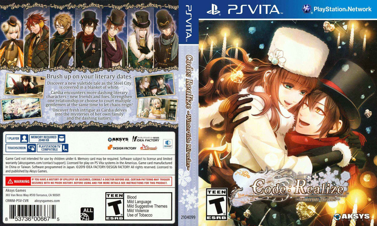 Code Realize Wintertide Miracles Cover Art - WOI Solutions