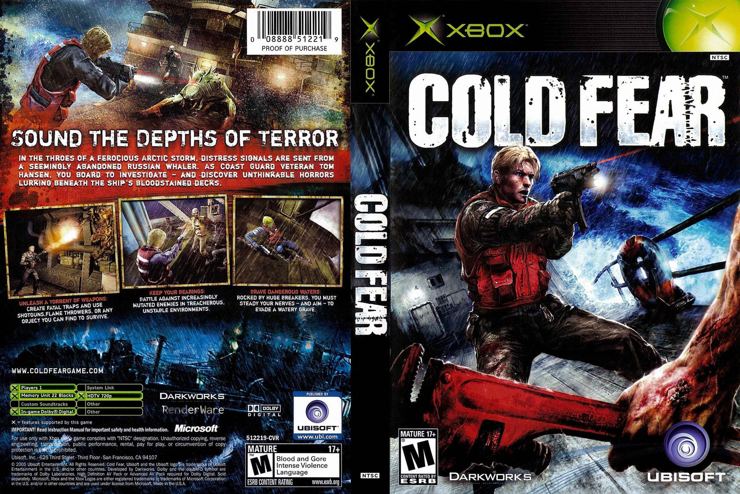Cold Fear Cover Art - WOI Solutions