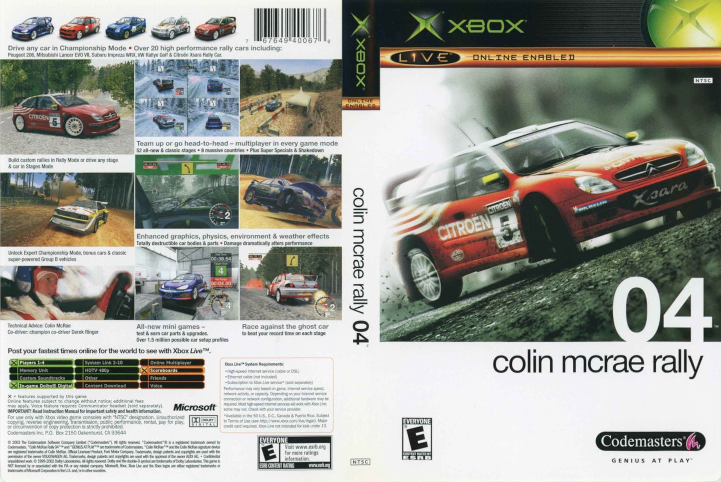 Colin McRae Rally 04 Cover Art - WOI Solutions