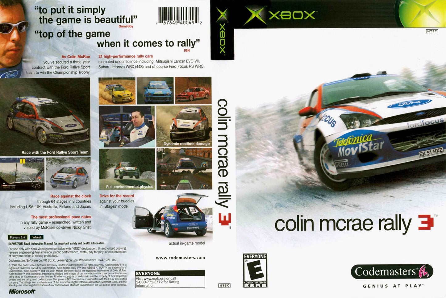 Colin McRae Rally 3 Cover Art - WOI Solutions