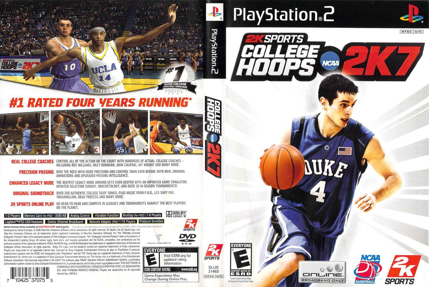 College Hoops 2K7 Cover Art - WOI Solutions