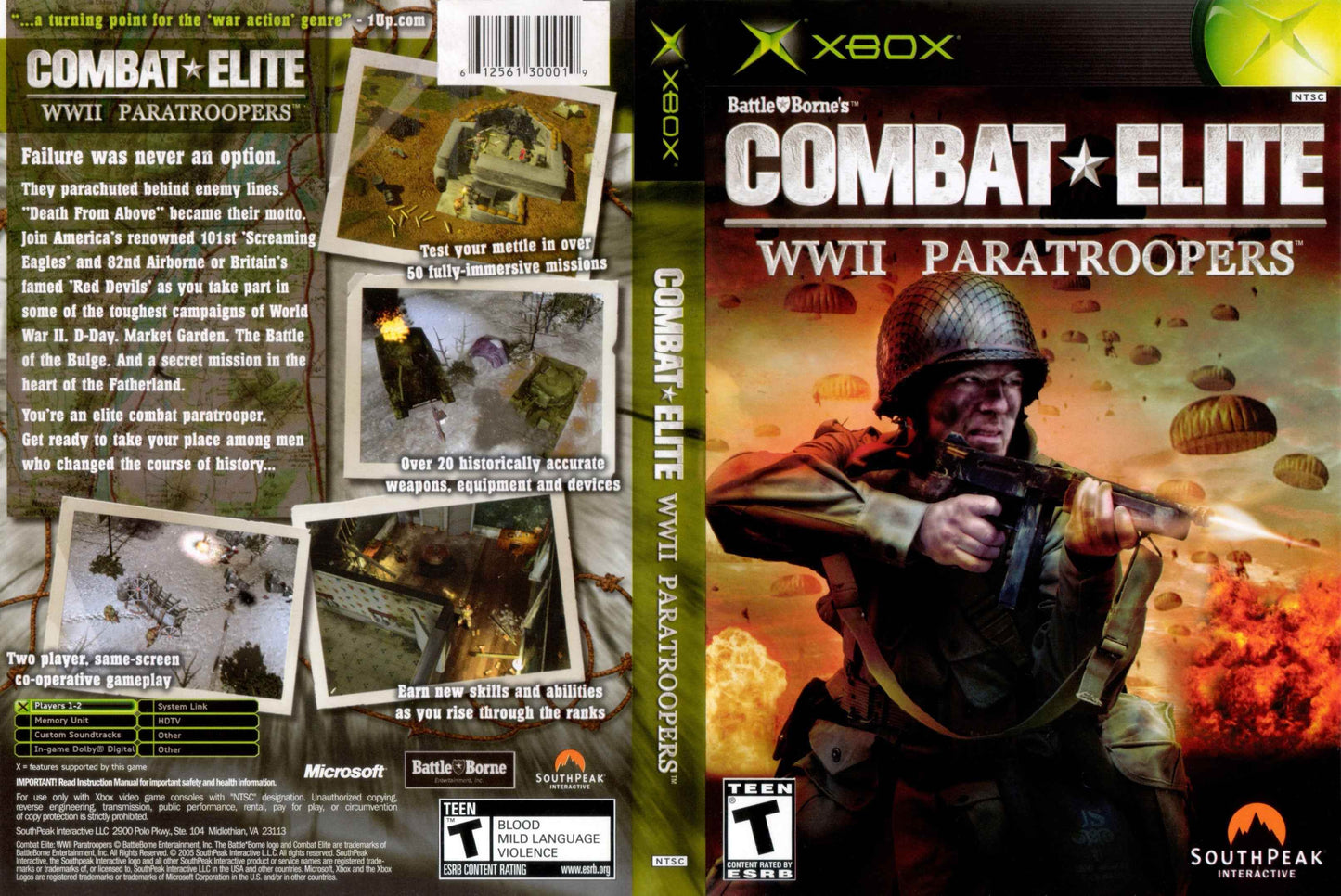 Combat Elite WWII Paratroopers Cover Art - WOI Solutions