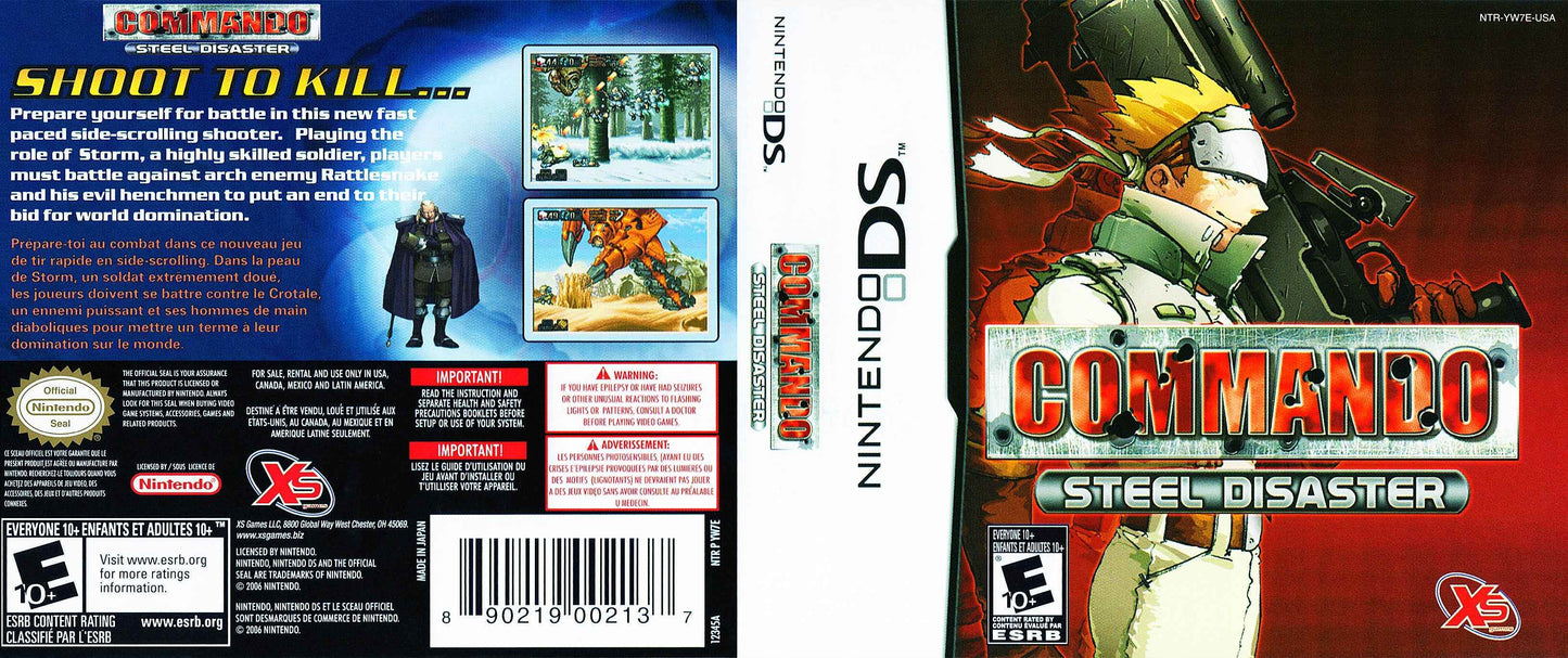 Commando Steel Disaster Cover Art - WOI Solutions