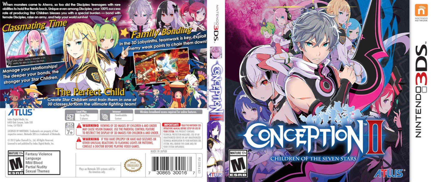 Conception II Children of the Seven Stars Cover Art - WOI Solutions