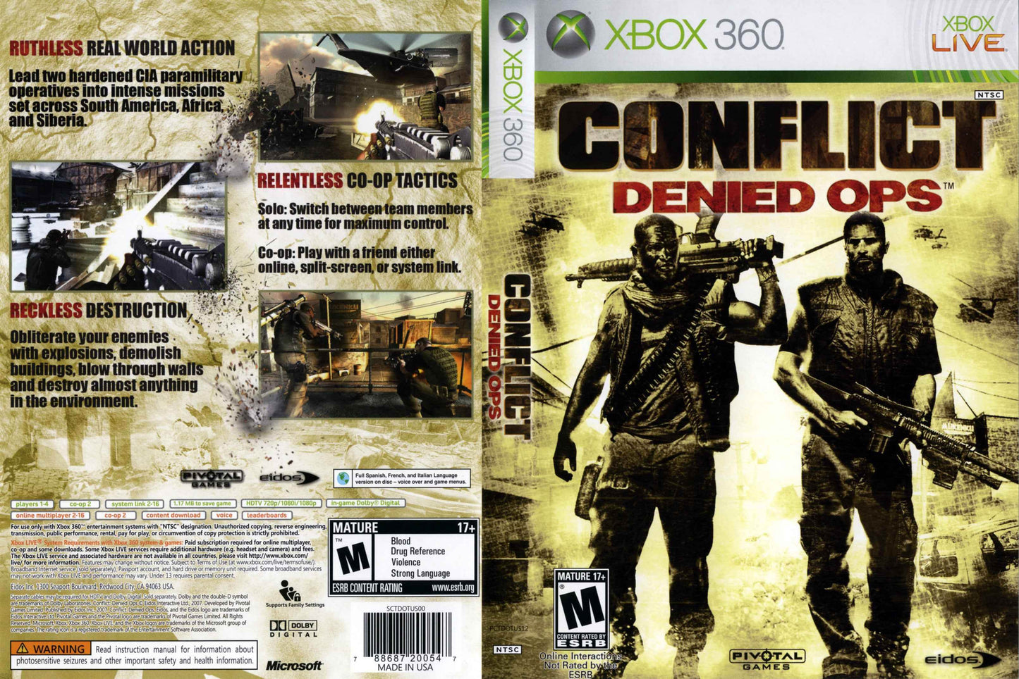 Conflict Denied Ops Cover Art - WOI Solutions