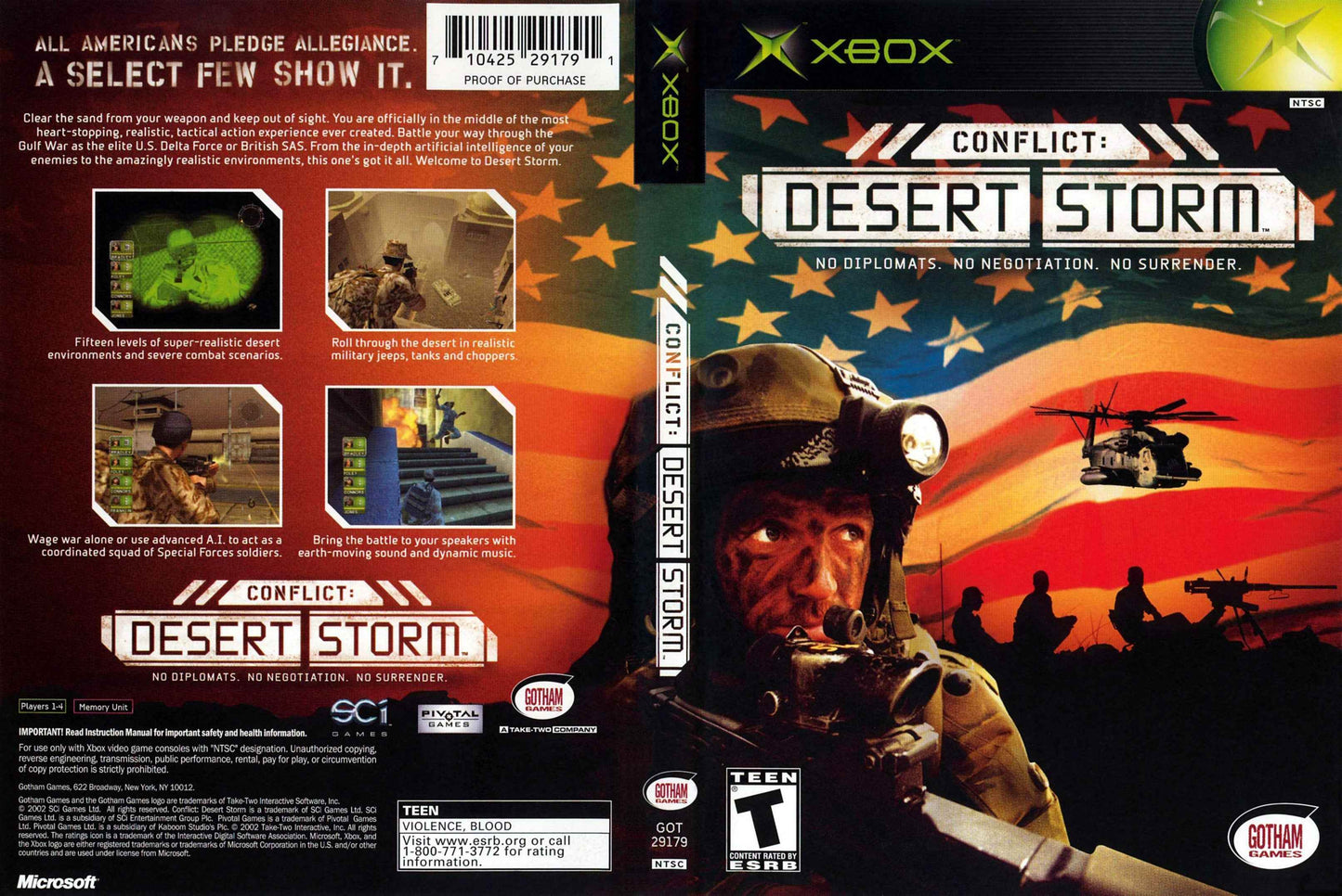 Conflict Desert Storm Cover Art - WOI Solutions