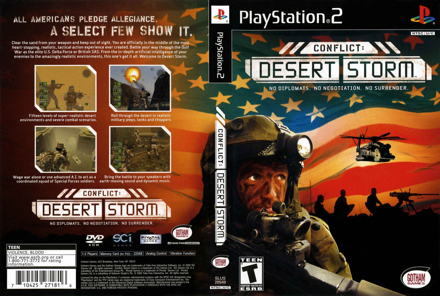 Conflict Desert Storm Cover Art - WOI Solutions