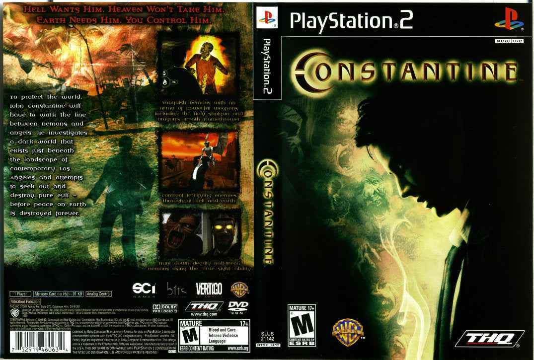Constantine Cover Art - WOI Solutions