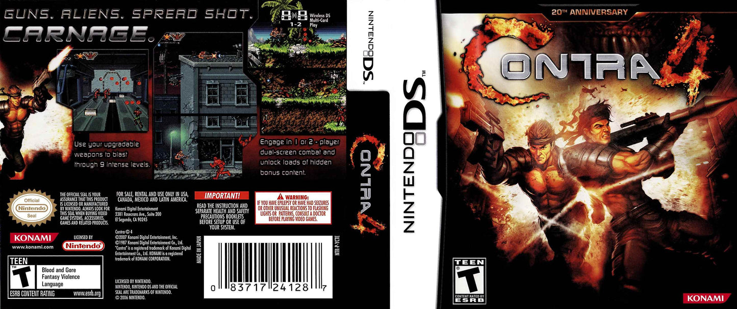 Contra 4 Cover Art - WOI Solutions