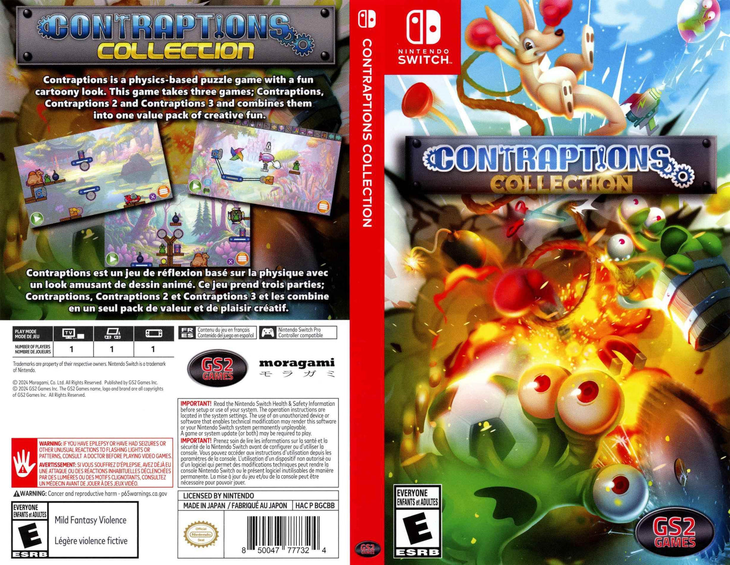 Contraptions Collection Cover Art - WOI Solutions