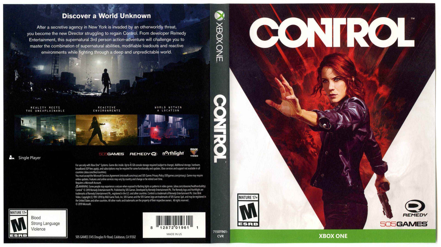 Control Cover Art - WOI Solutions