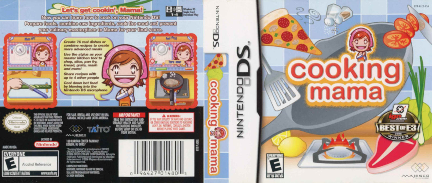 Cooking Mama Cover Art - WOI Solutions