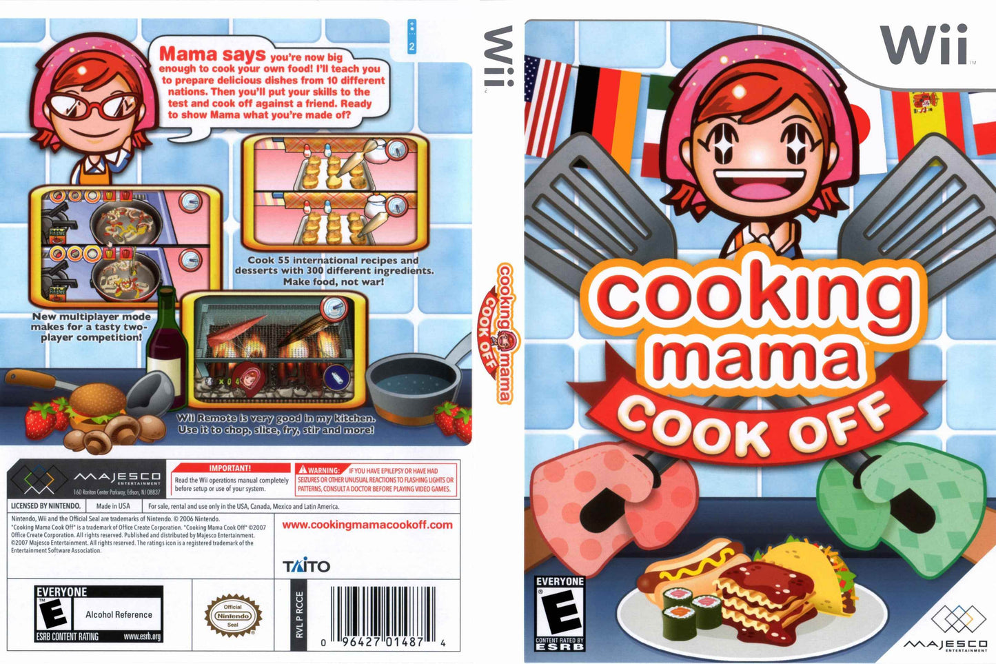 Cooking Mama Cook Off Cover Art - WOI Solutions